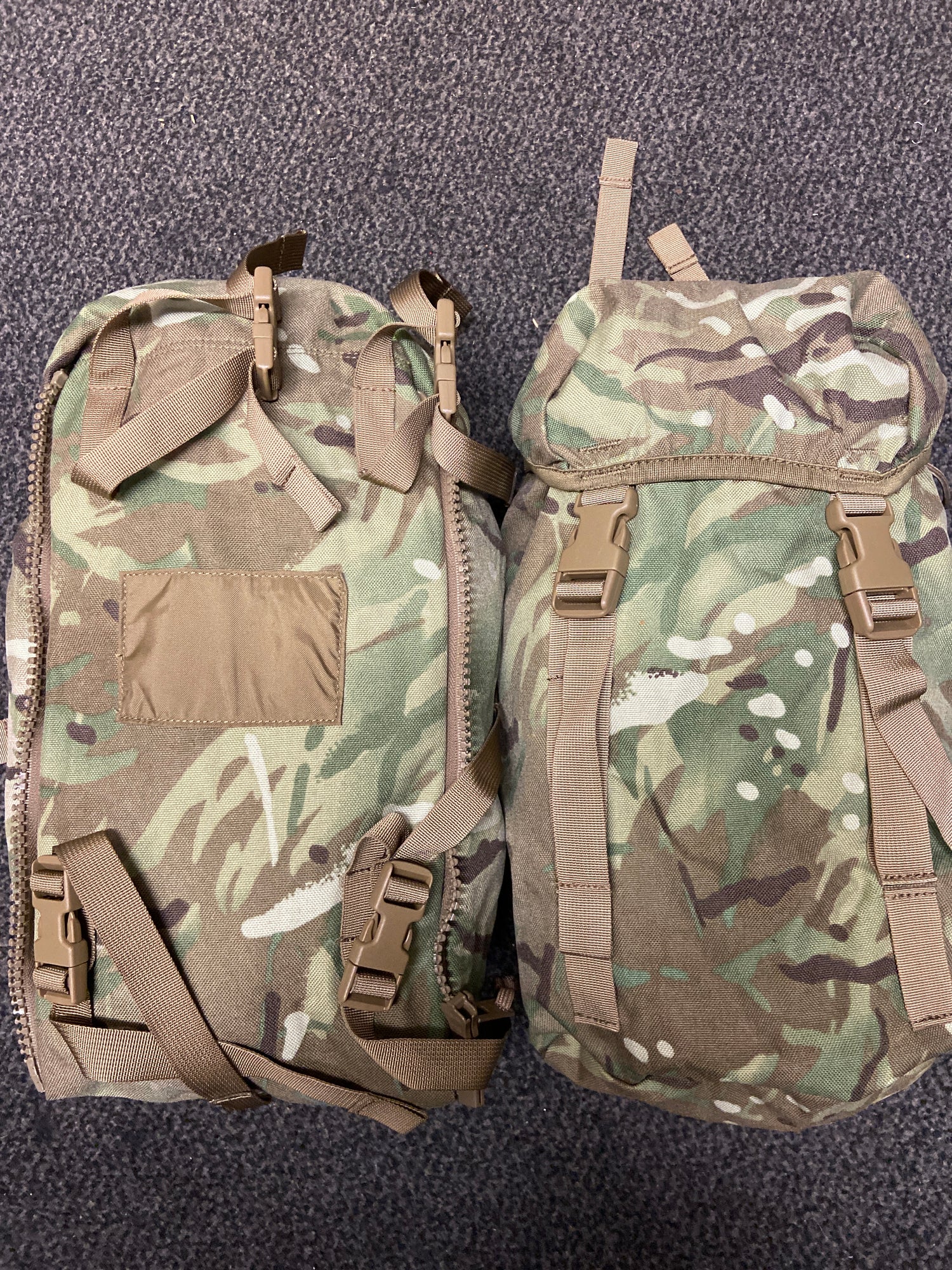 MTP Bergen Side Pouches Brand New British Army Issue Karrimor