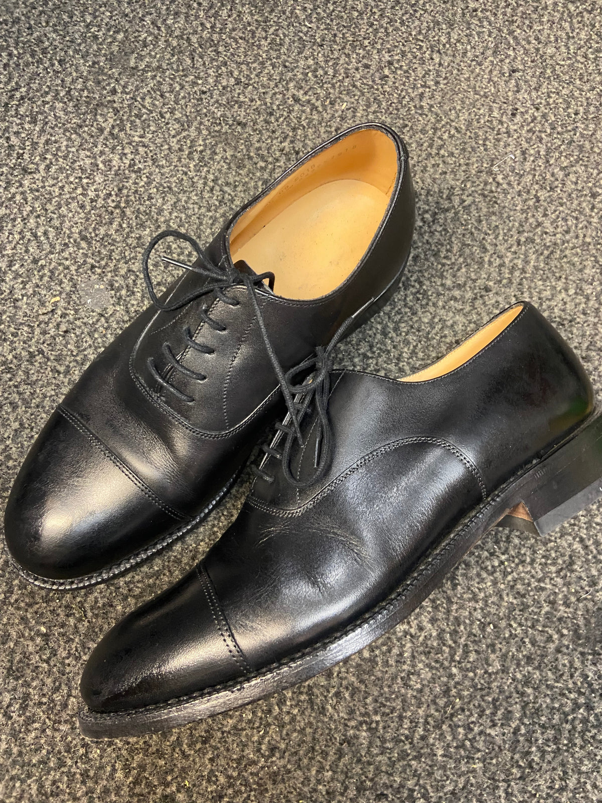RAF Officers Mens Parade Shoes Grade 1