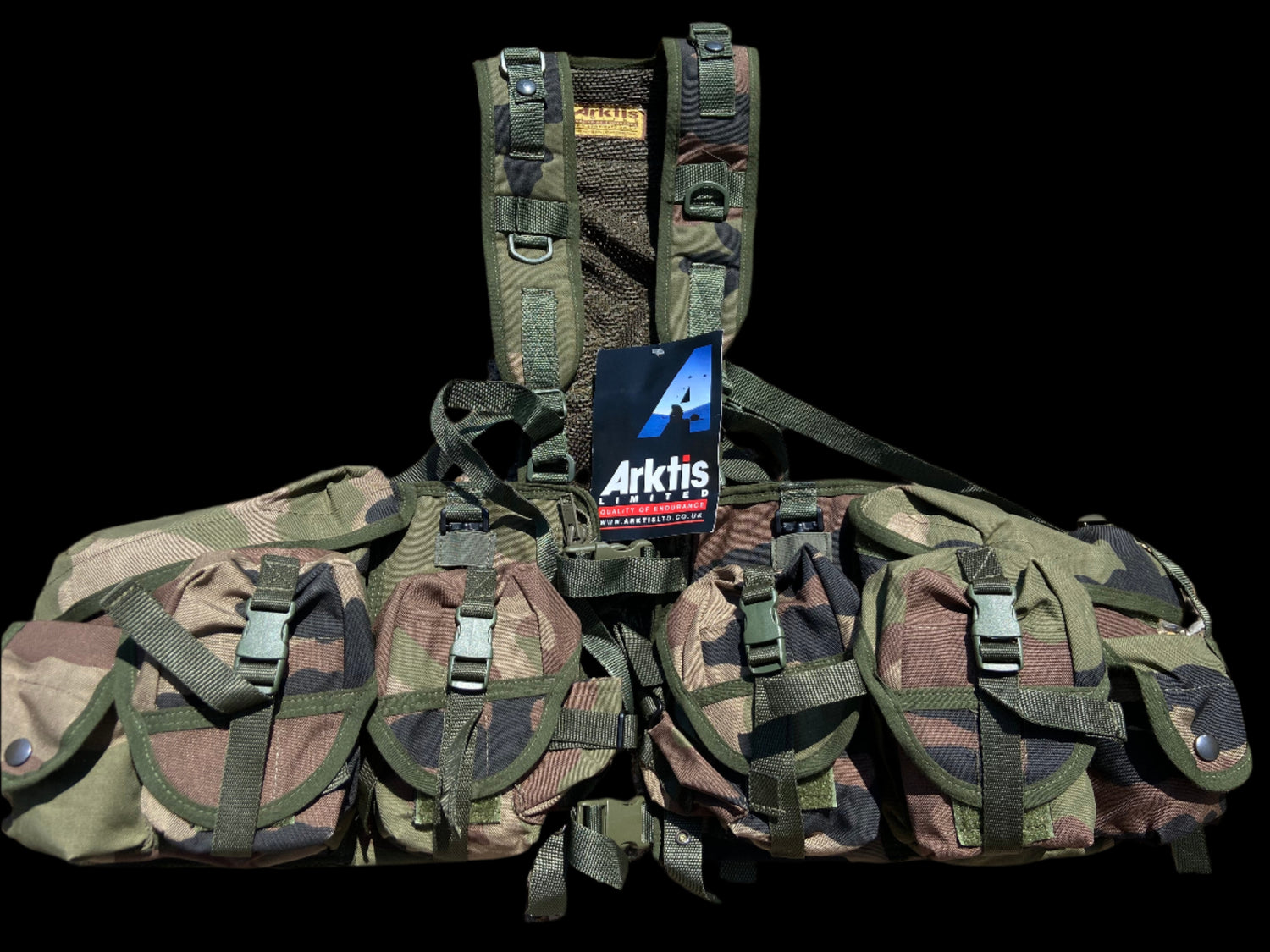 Arktis Noorloos Combat Load Carrying Rig Brand New French Camouflage
