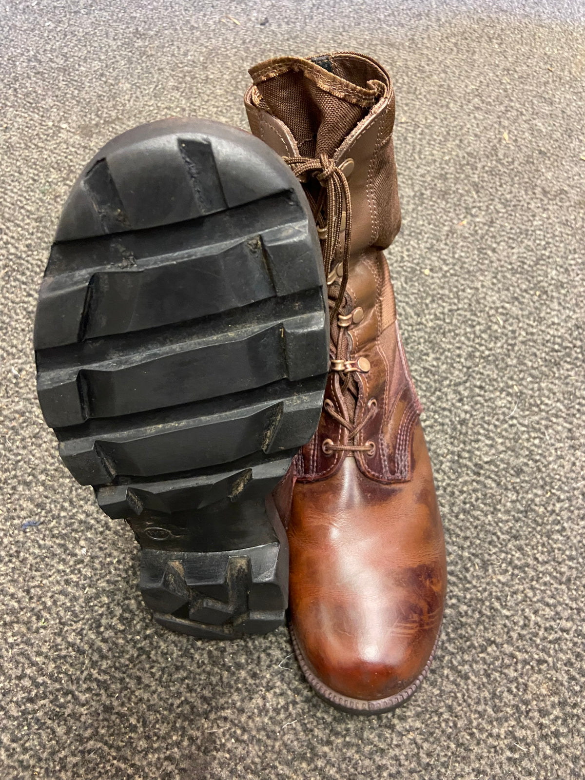 British Army Brown Jungle Boots Grade 1