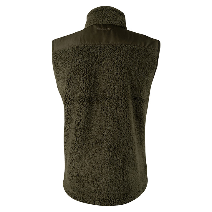 Sherpa Fleece Gilet Camel or Green