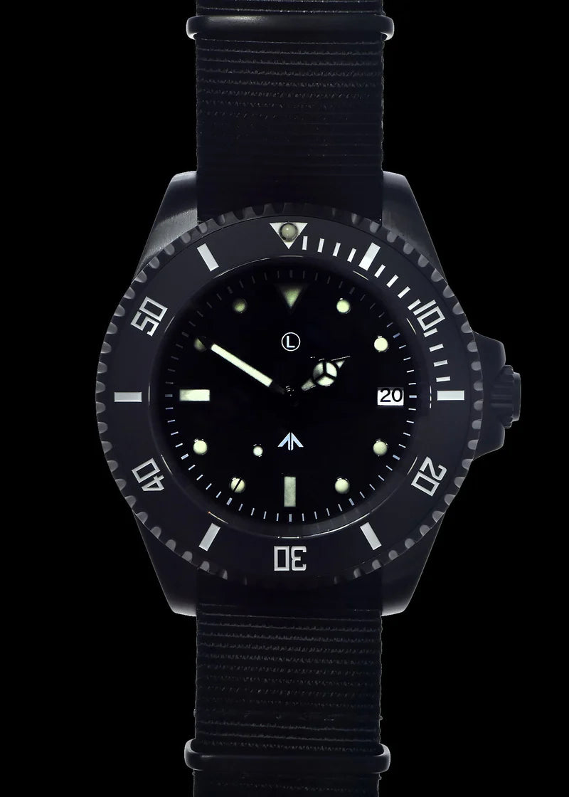 MWC Divers Watch - 300m / 1000ft PVD Steel Military Divers Watch Quartz (Unbranded)