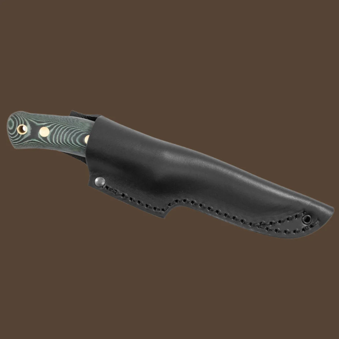 No.10 Swedish Forest Knife - Green Micarta Handle