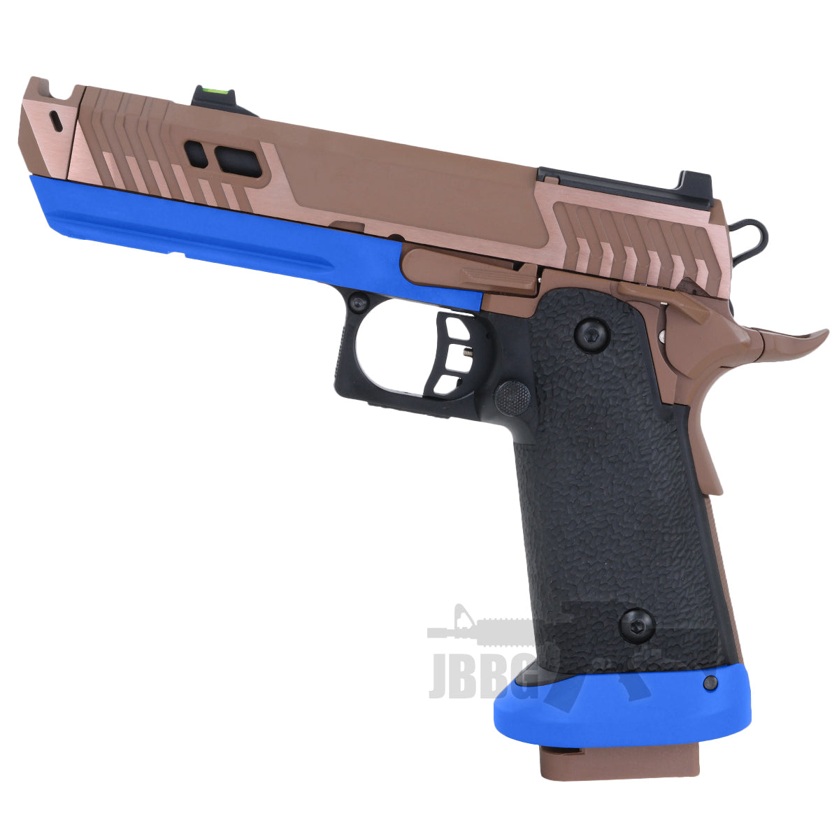 SRC Sahara Viper Full Metal Blowback Airsoft Co2 Pistol Blue In Hard Case