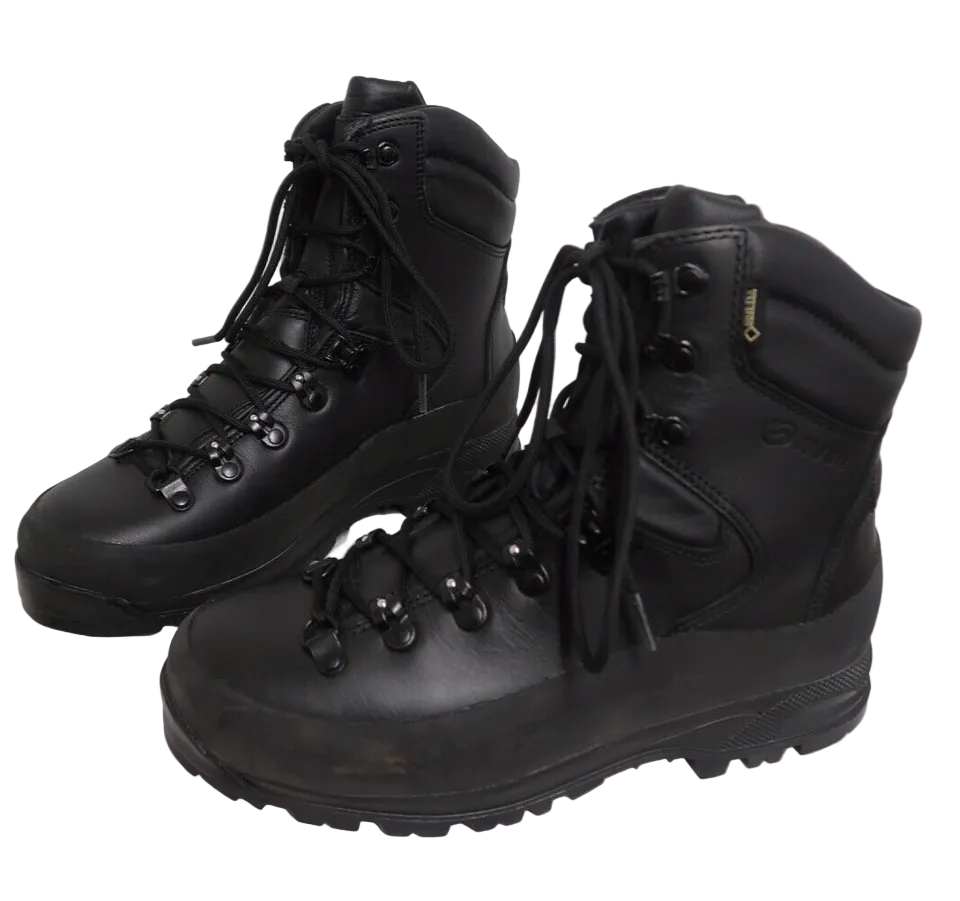 British Army Iturri Mountain Boots Black new