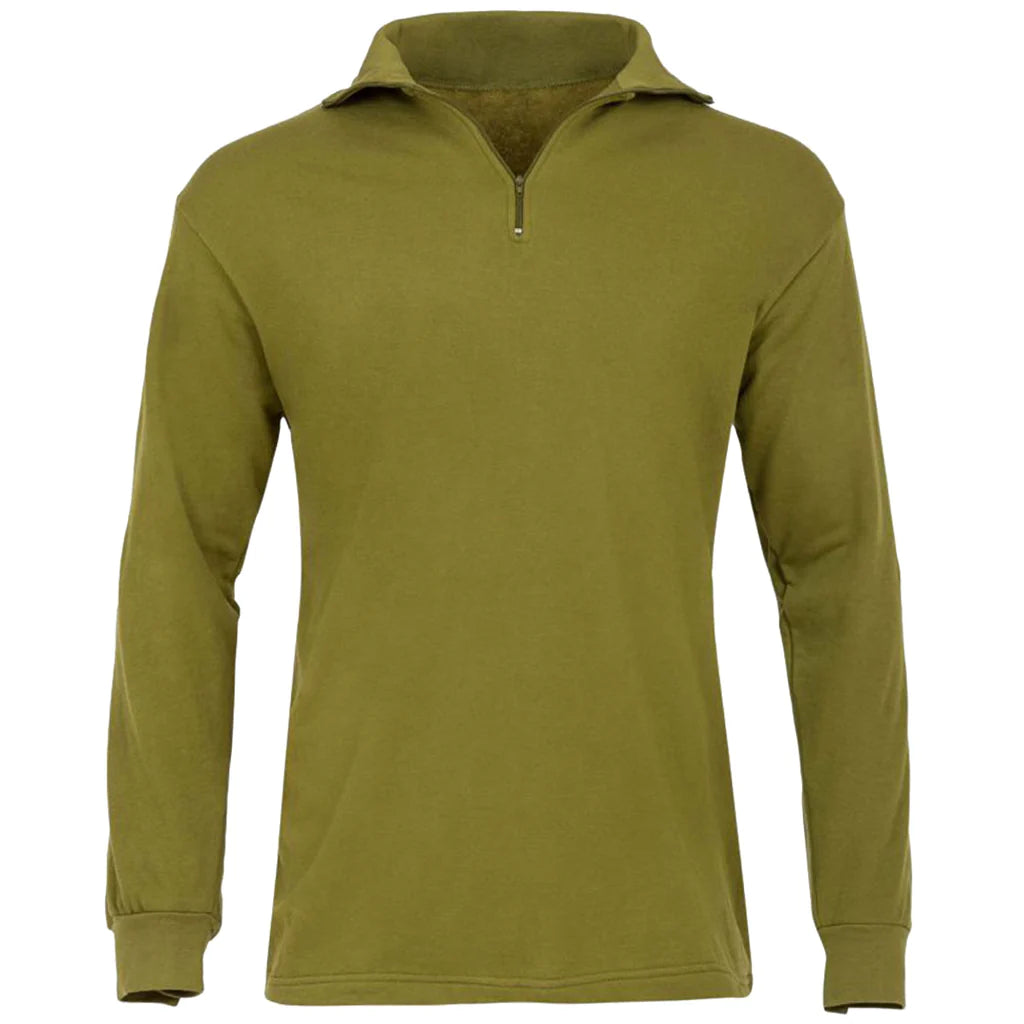 British Army Style Norwegian Shirt Olive Made by Highlander