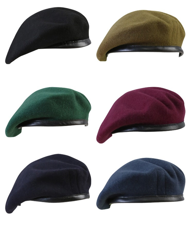 Kombat 100% wool Beret all colours