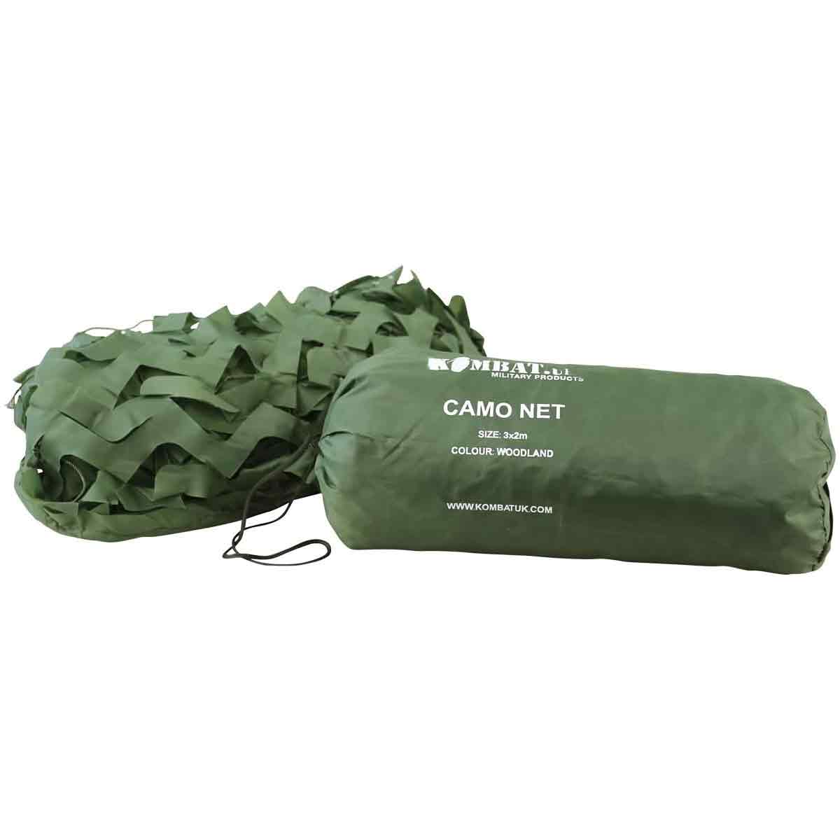 Kombat Camo net Green and Brown Camo