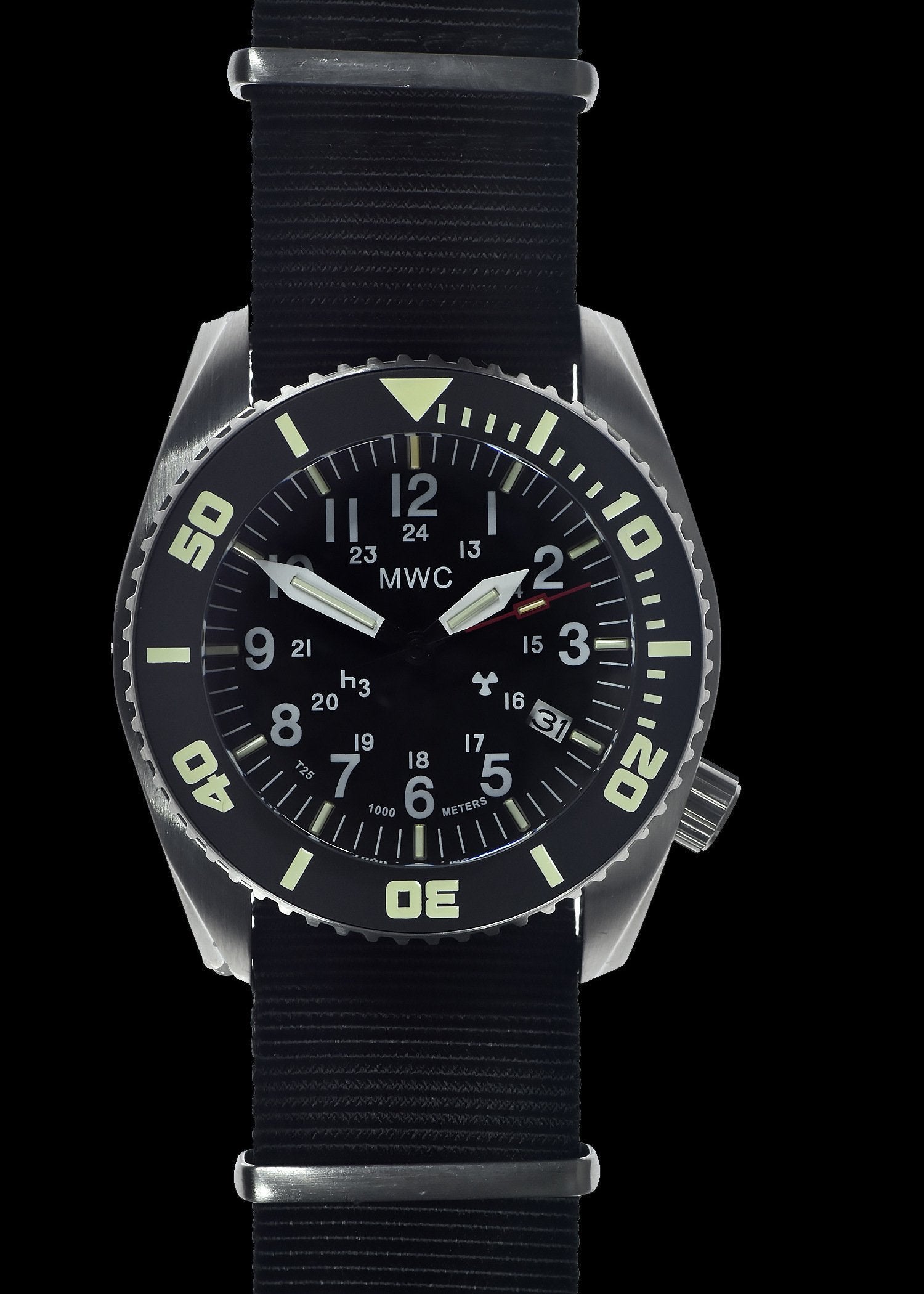 MWC Divers Watch - Depthmaster, 100atm/1000m Water Resistant, Stainless Steel, GTLS, Helium Valve (Automatic)