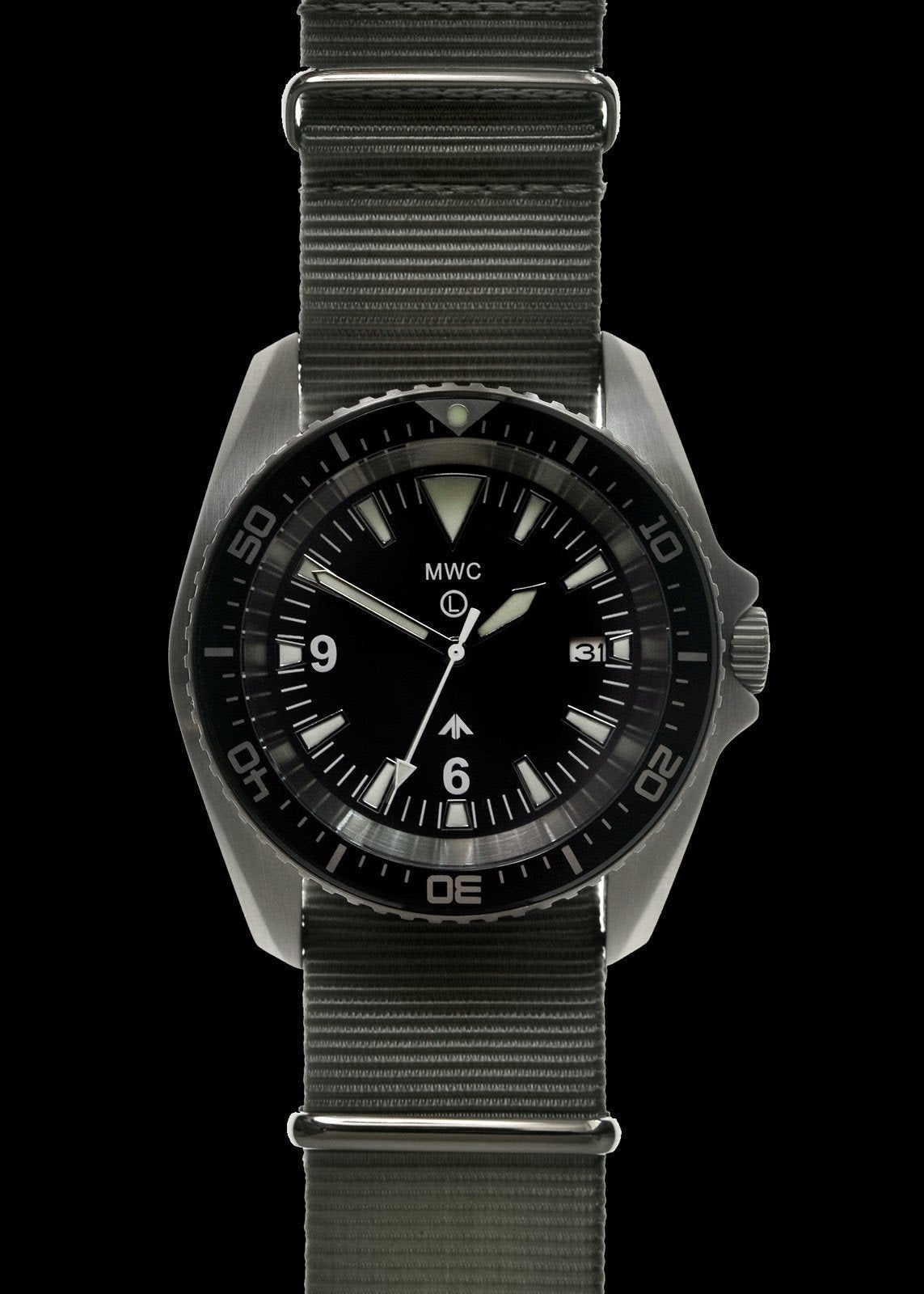 MWC Divers Watch - Military Divers Watch Stainless Steel (Automatic) 2019 Model With Sapphire Crystal and Ceramic Bezel