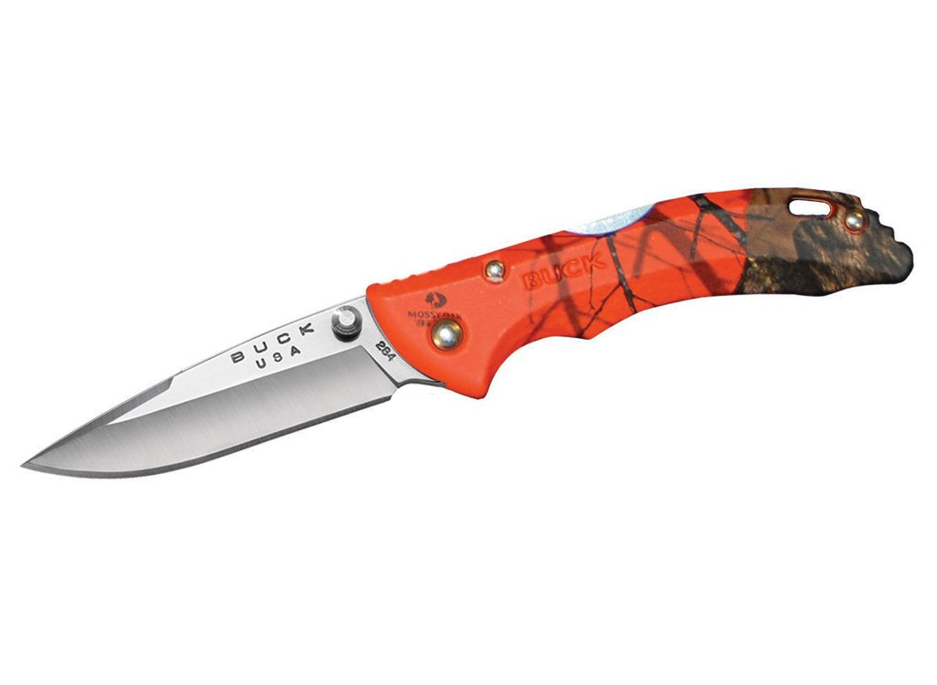 Buck - Bantam BBW Knife - Mossy Oak Blaze Orange Camo
