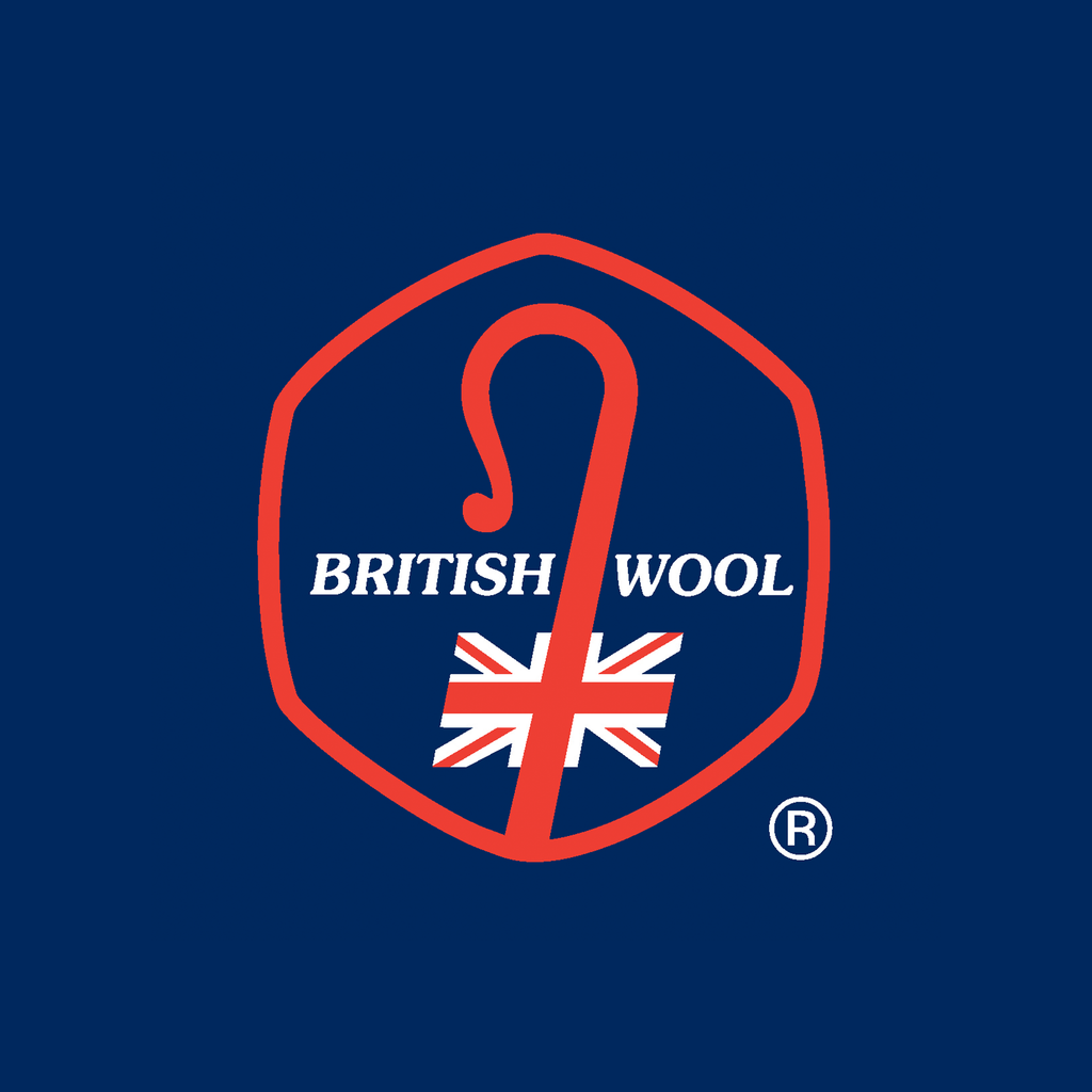 Bond Sweater Royal Navy 007 - 100% Ribbed British Wool, Herringbone Cuff, Shock Cord