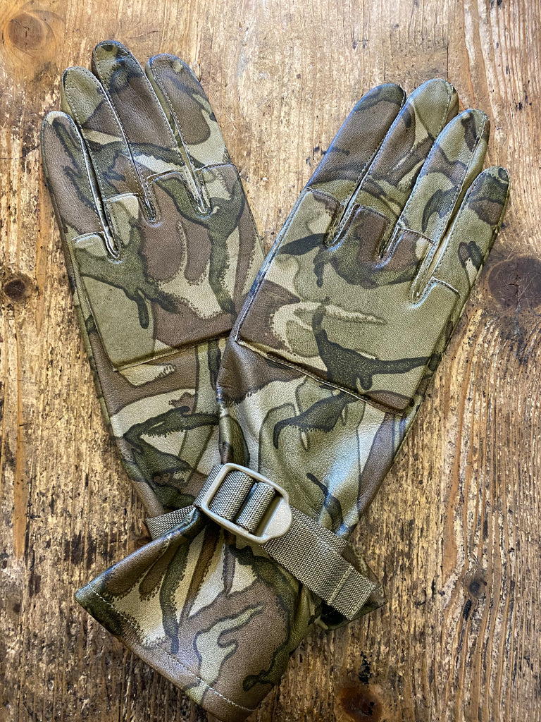 British Army Leather MTP Tactical Gloves