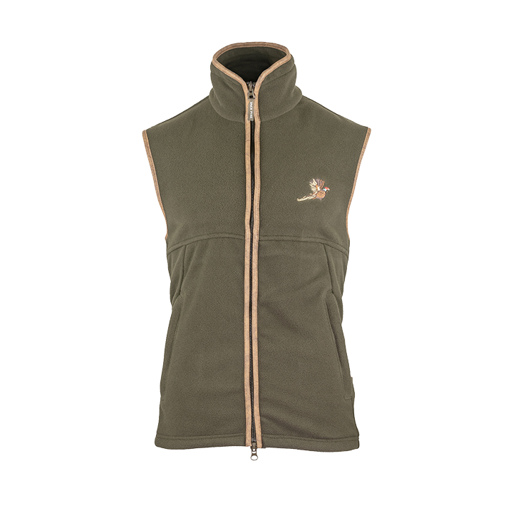 Jack Pyke - Countryman Fleece Gilet with Pheasant Motif
