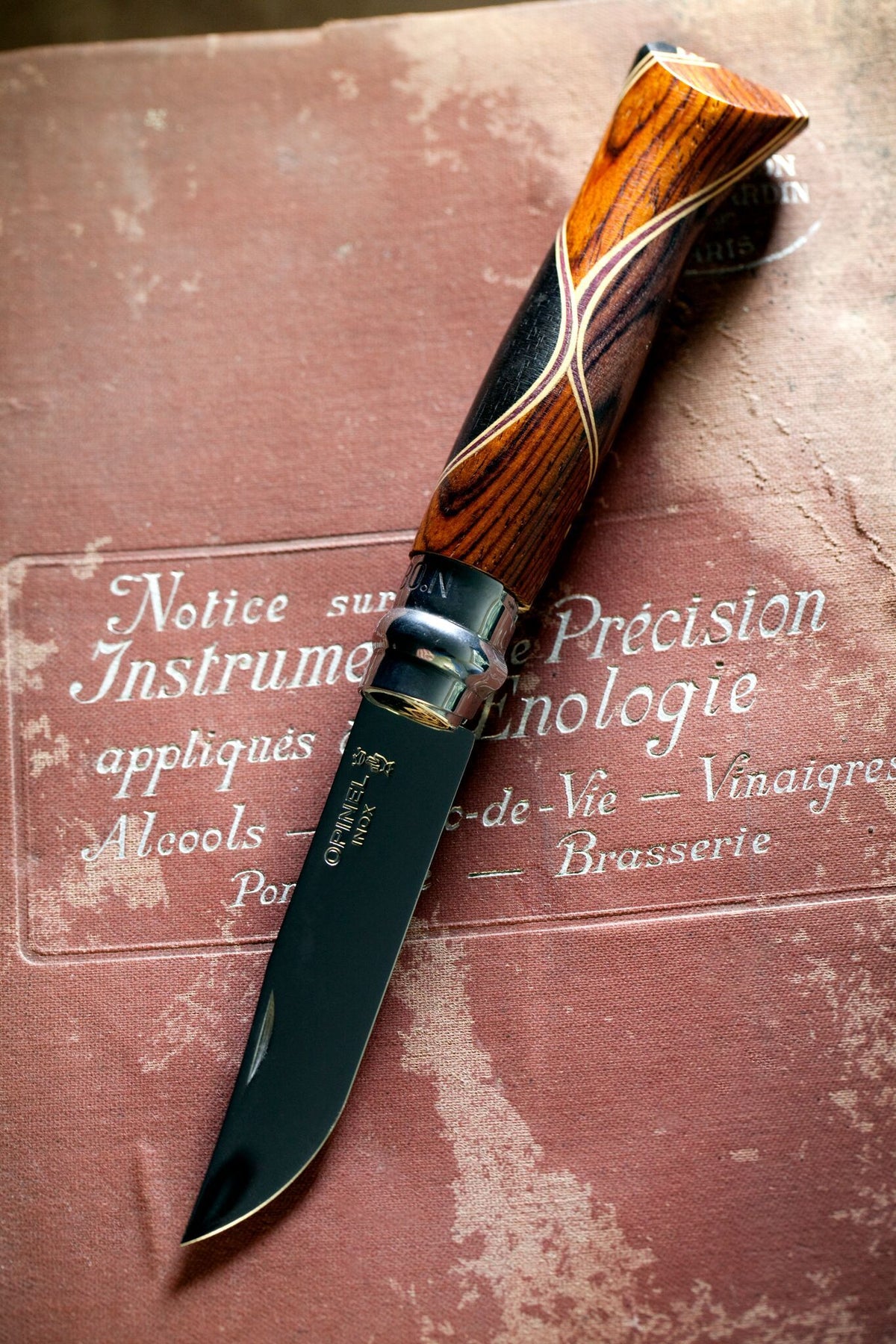 Opinel - No.8 African Wood Chaperon Gift Set
