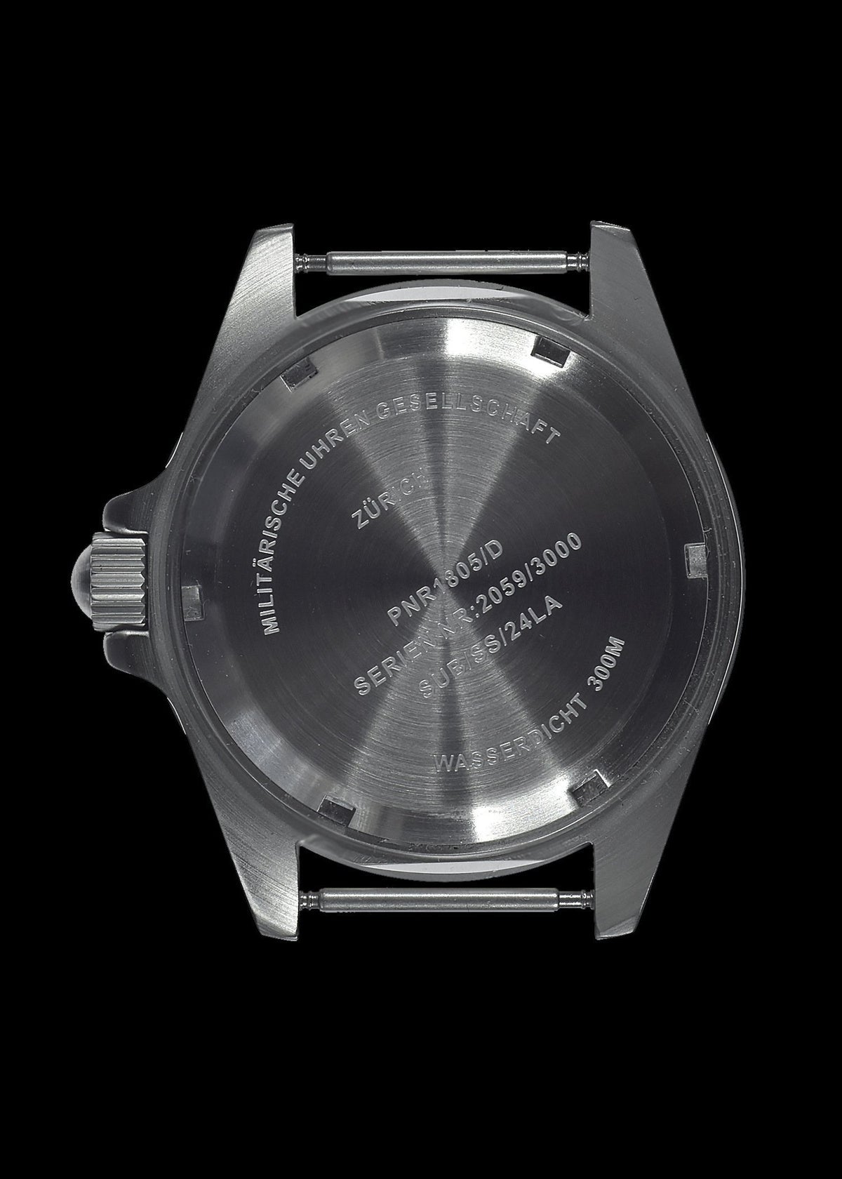 MWC Divers Watch - 24 Jewel U.S Pattern 300m Automatic Military Divers Watch, Sapphire Crystal, Ceramic Bezel on a NATO Webbing Strap