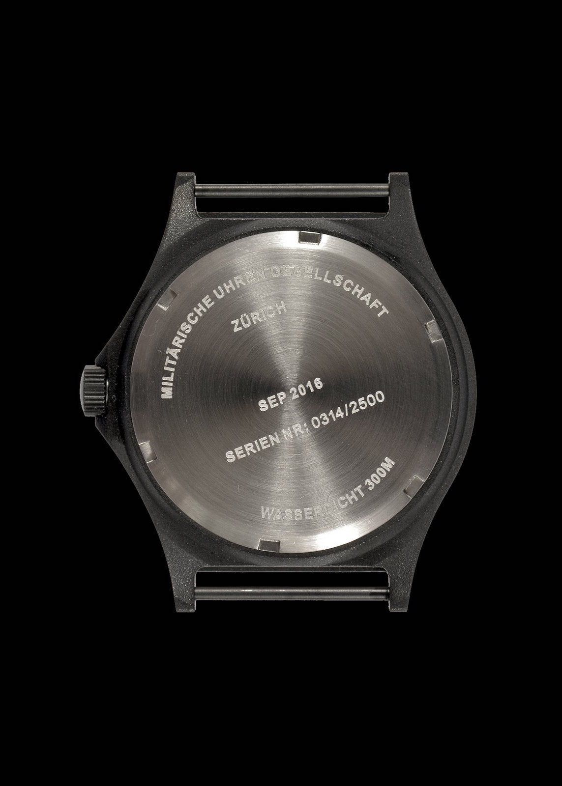 MWC Infantry Watch - G10 300m / 1000ft Water Resistant Military Watch in PVD Steel Case with Sapphire Crystal (Non Date)