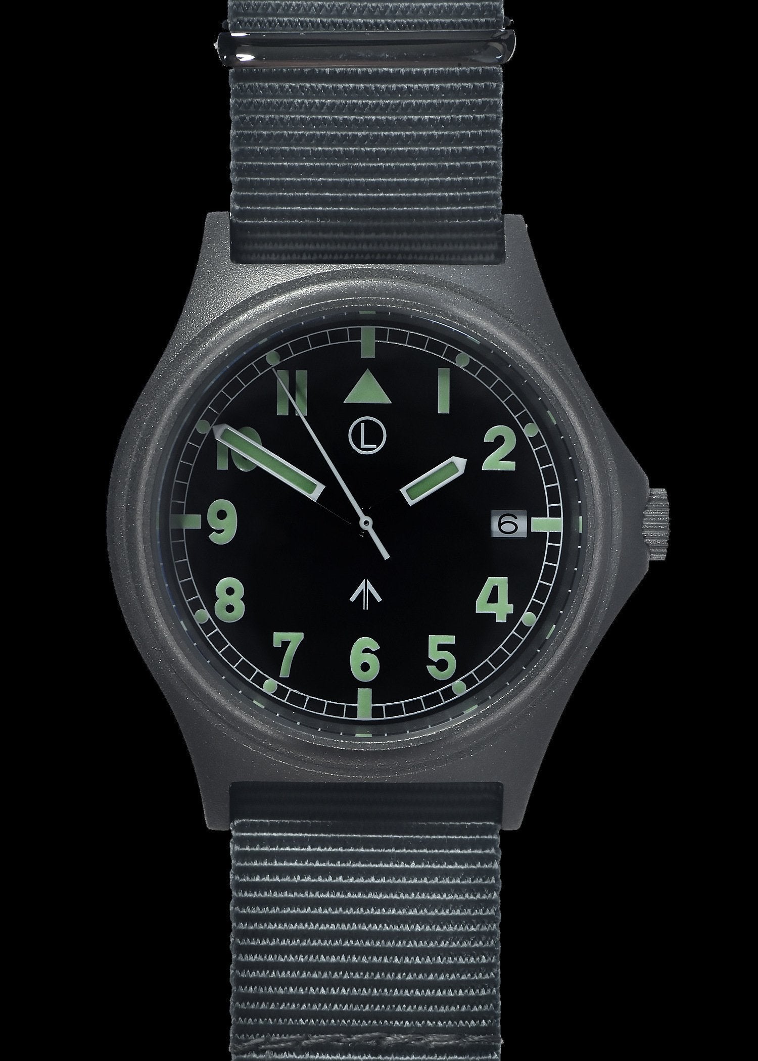 MWC Infantry Watch - G10 100m Water resistant Military Watch, 12 Hour NATO Pattern Dial, Stainless Steel Case, Screw Crown (Unbranded)
