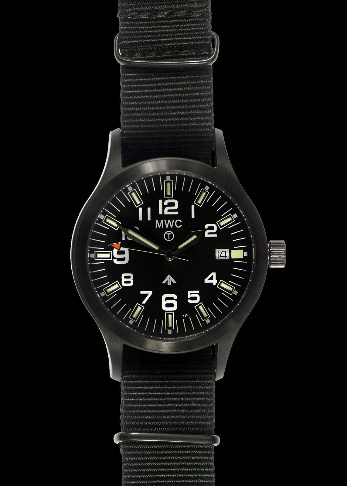 MWC Classic Watch - MKIII PVD Steel with Tritium GTLS Tubes (Quartz)