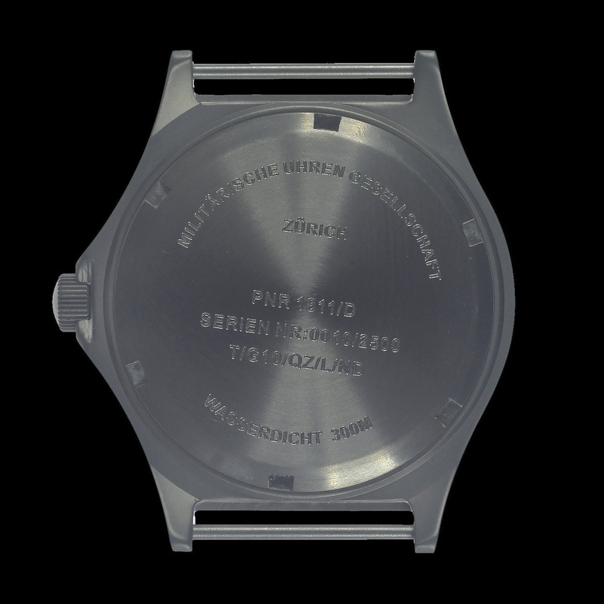 MWC Infantry Watch - Titanium General Service, 300m Water Resistant, 10 Yr Battery, Luminova, Sapphire Crystal, 12 Dial (Non Date Version)