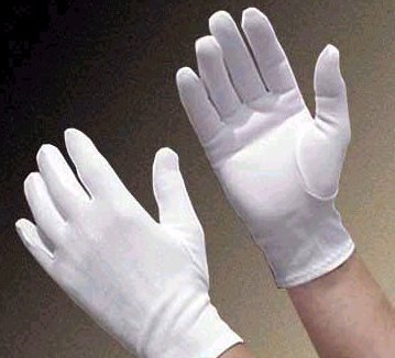 White Military Parade Gloves Gen Army Surplus - new genuine issue