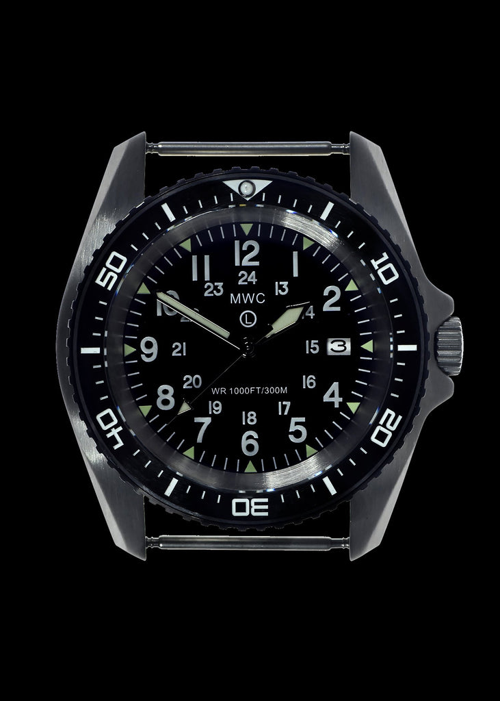 MWC Divers Watch - Stainless Steel (Automatic) 24 Hour Dial, Sapphire Crystal and Ceramic Bezel