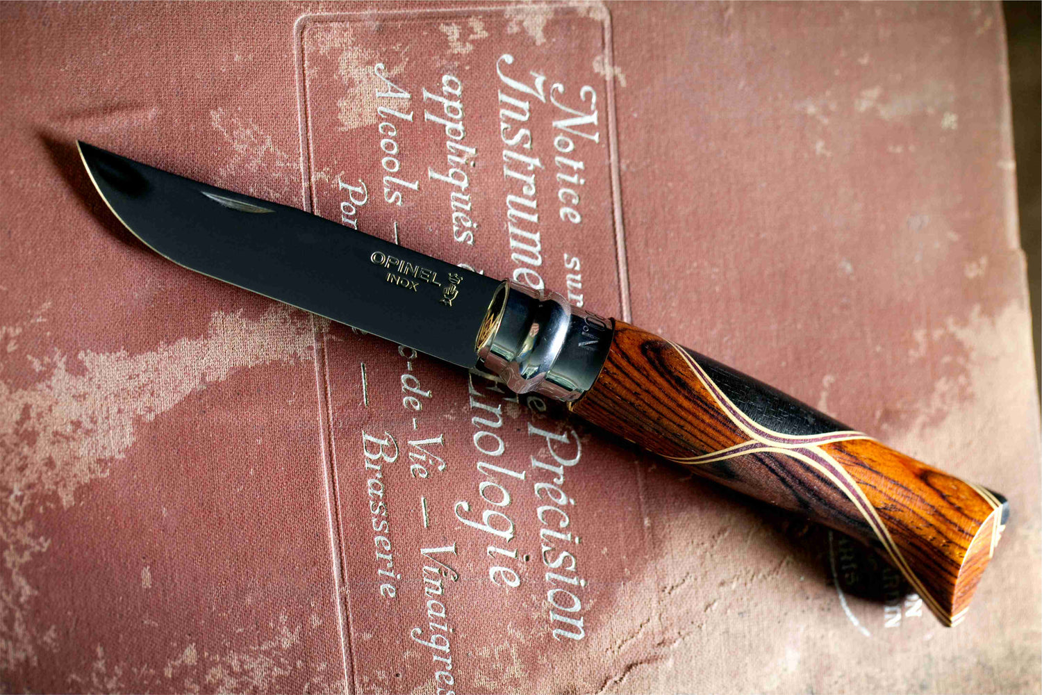Opinel - No.8 African Wood Chaperon Gift Set