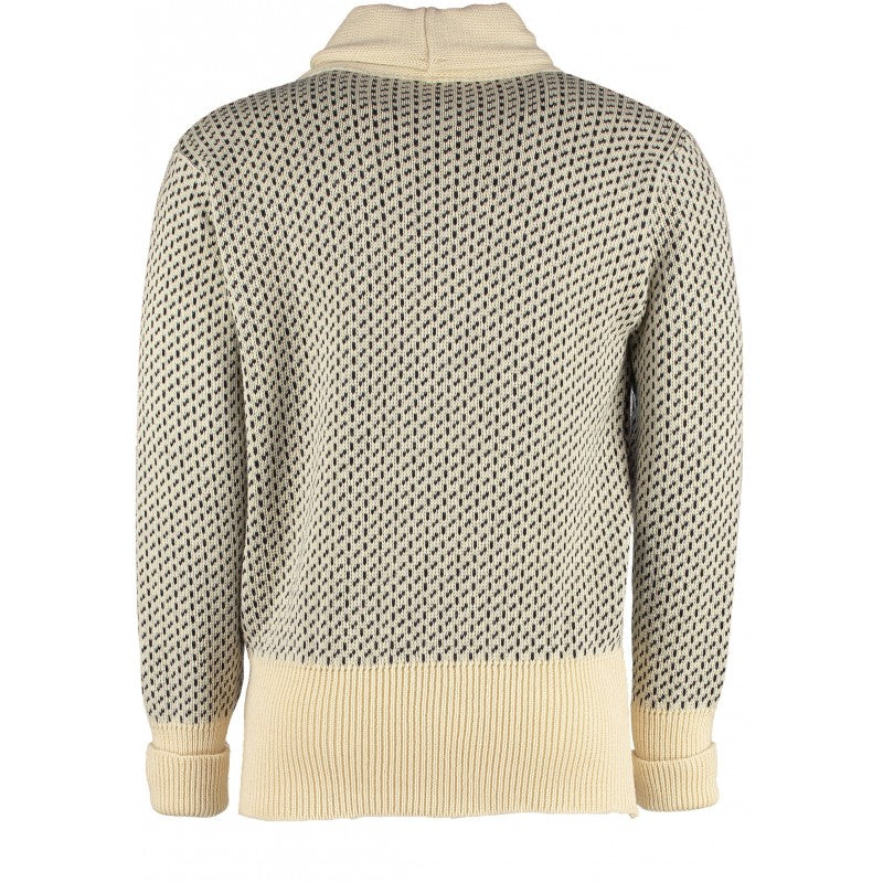Scapa Classic Seaman's High Shawl Collar Sweater