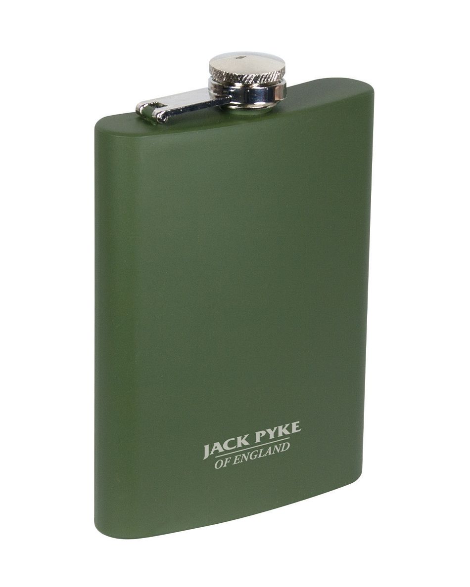 Jack Pyke - Hip Flask Stainless Steel green
