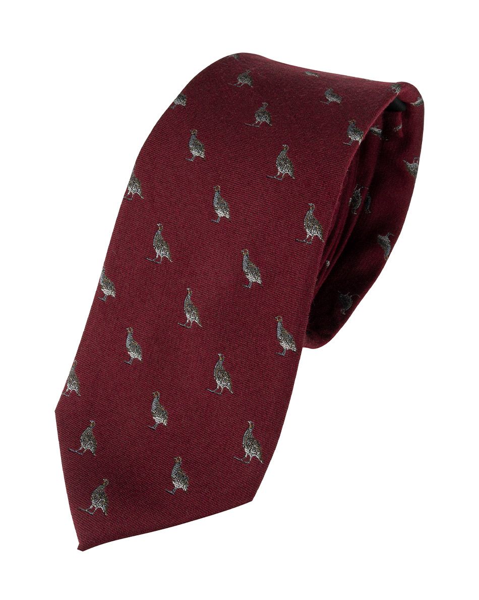 Jack Pyke - Partridge Silk & Wool Tie