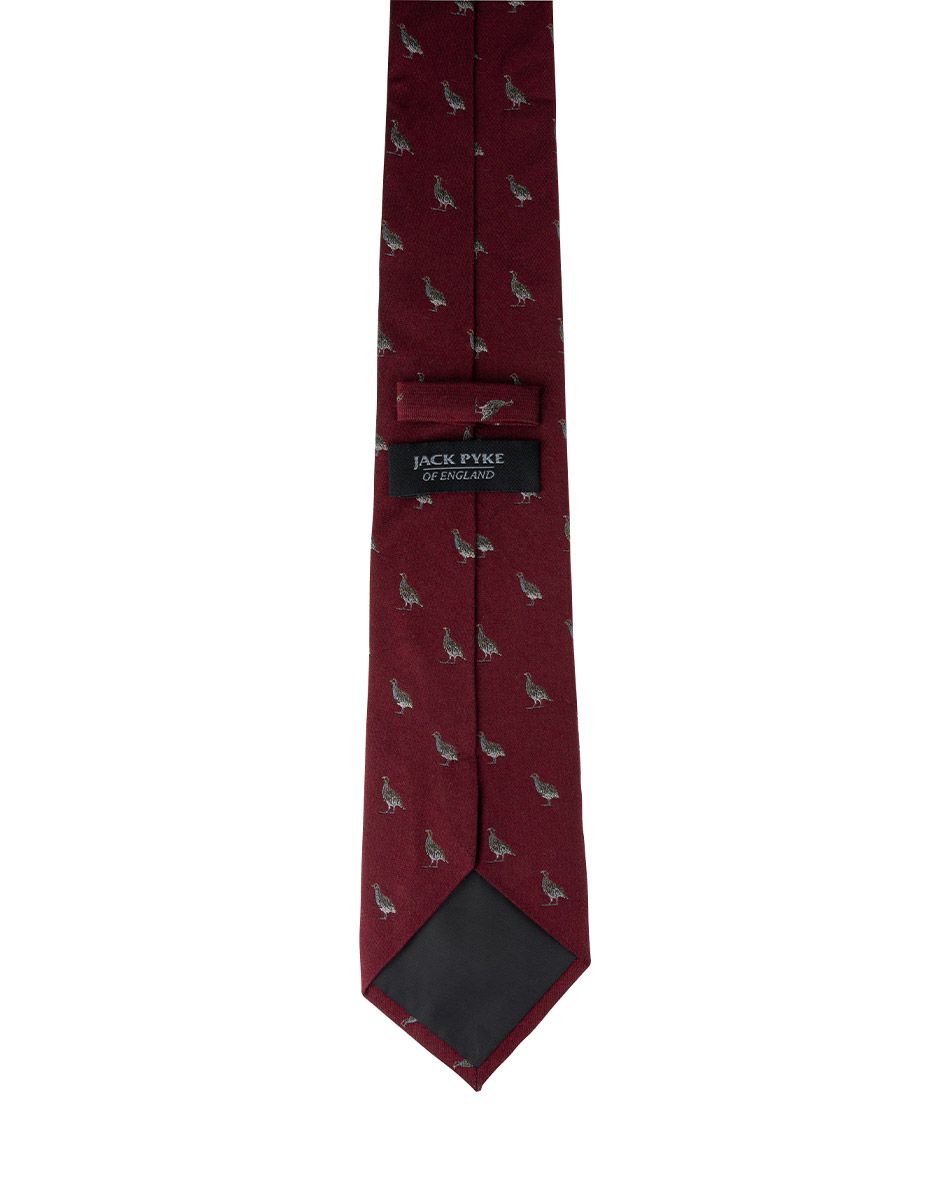 Jack Pyke - Partridge Silk & Wool Tie