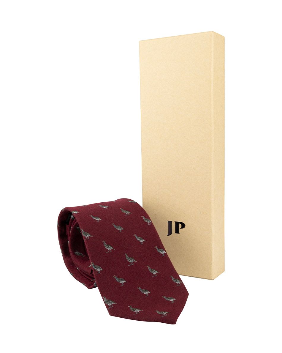 Jack Pyke - Partridge Silk & Wool Tie