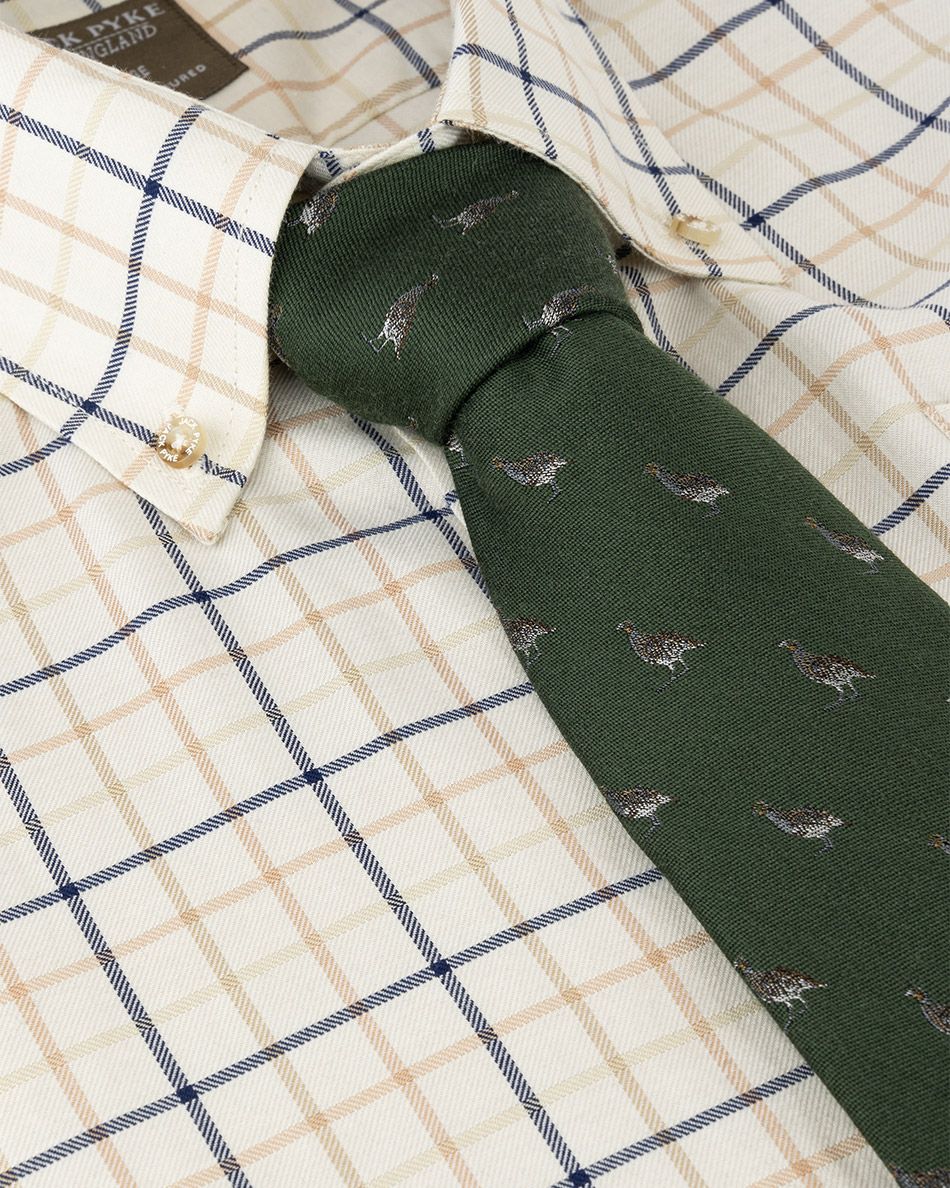 Jack Pyke - Partridge Silk & Wool Tie