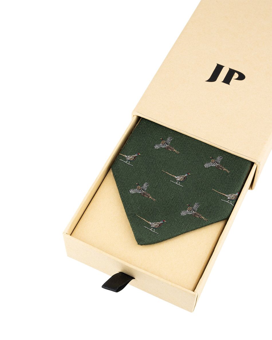 Jack Pyke - Pheasant Silk & Wool Tie