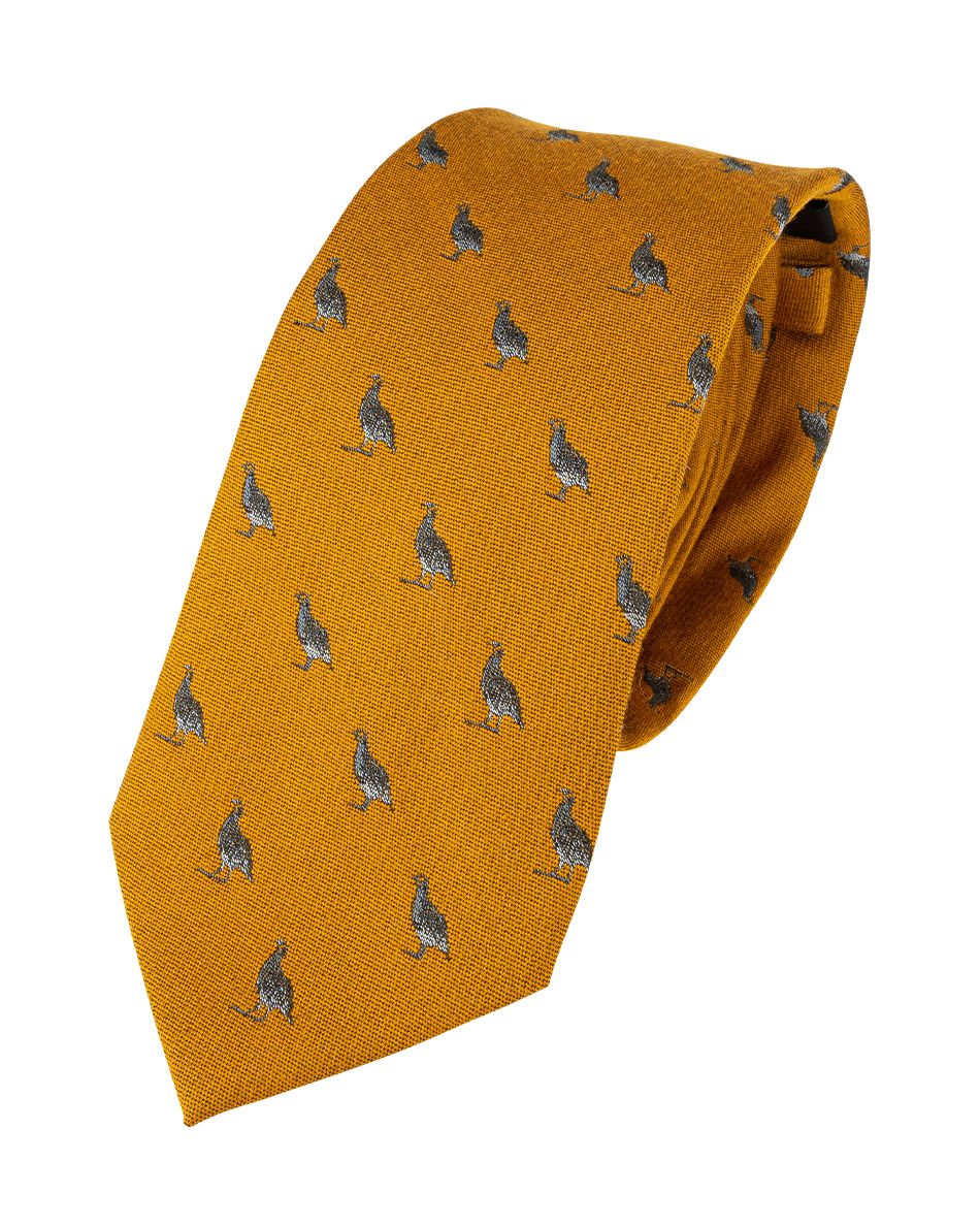 Jack Pyke - Partridge Silk & Wool Tie