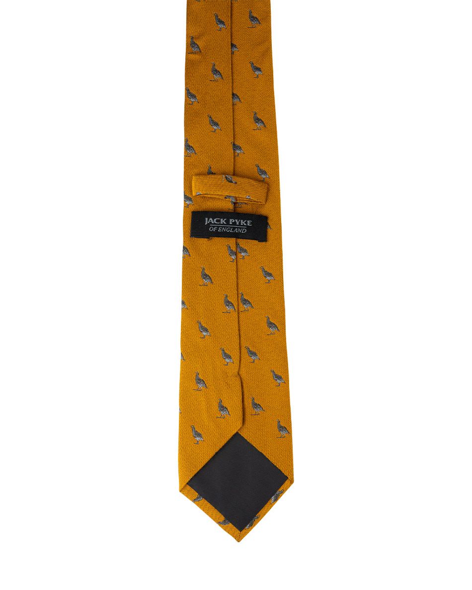 Jack Pyke - Partridge Silk & Wool Tie