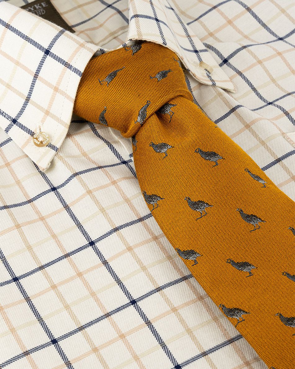 Jack Pyke - Partridge Silk & Wool Tie