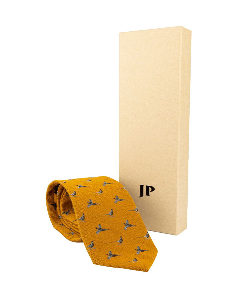 Jack Pyke - Pheasant Silk & Wool Tie