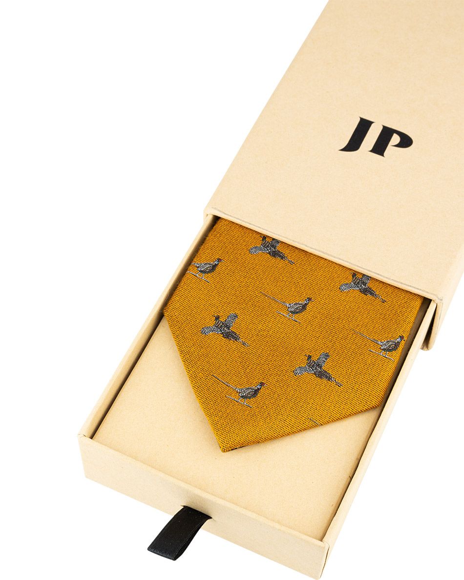 Jack Pyke - Pheasant Silk & Wool Tie