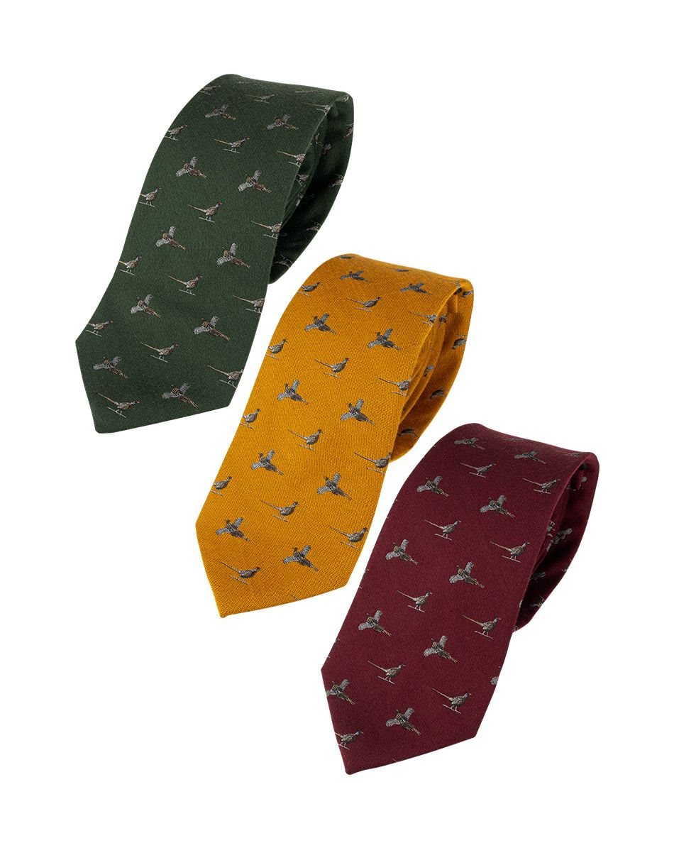 Jack Pyke - Pheasant Silk & Wool Tie