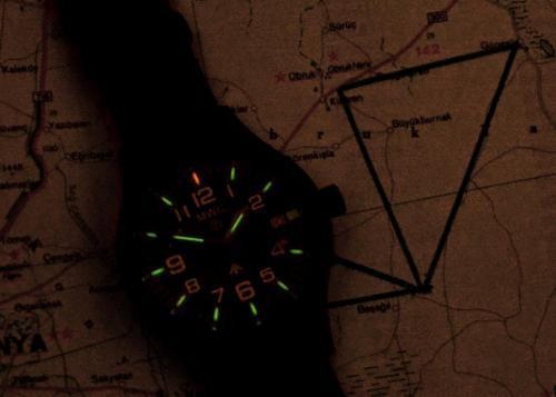 MWC Classic Watch - MKIII PVD Steel with Tritium GTLS Tubes (Quartz)