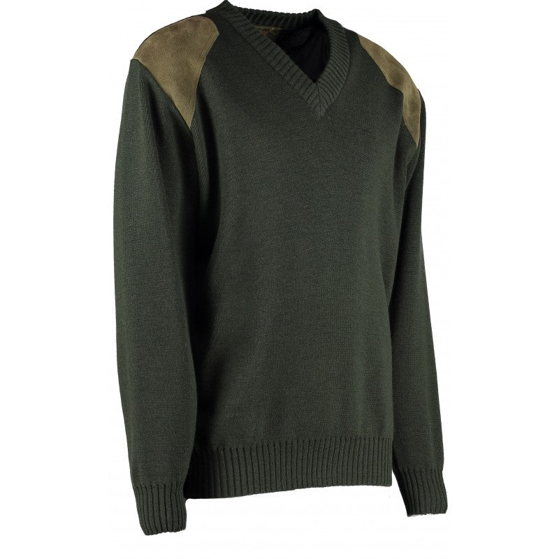 Gatcombe Vee Neck Shooting Sweater