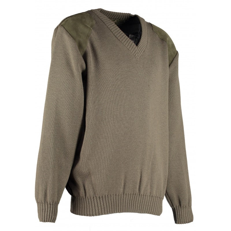 Gatcombe Vee Neck Shooting Sweater