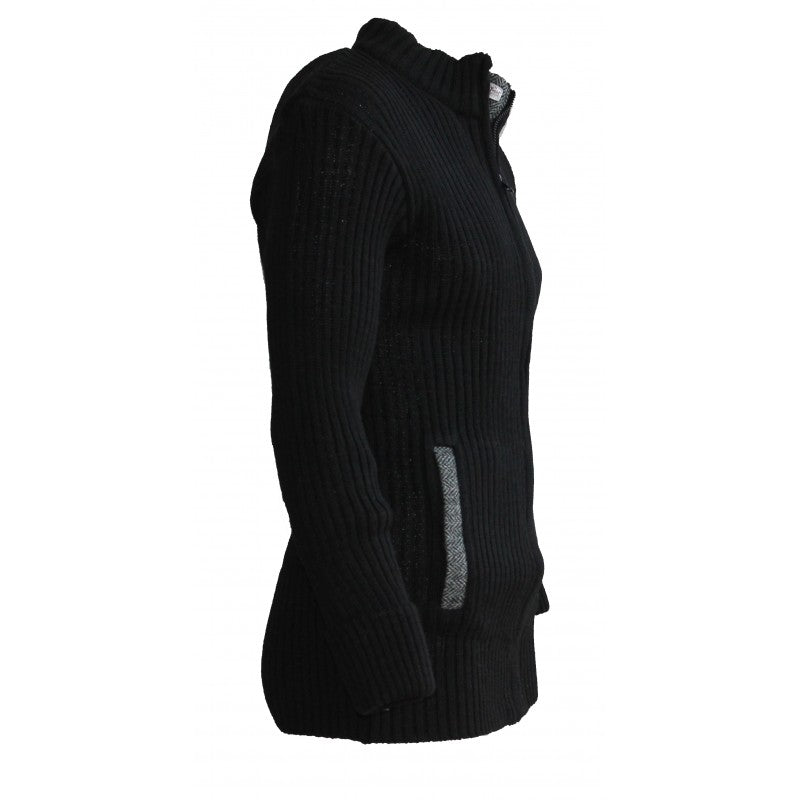 The Weaver Zip Front Cardigan