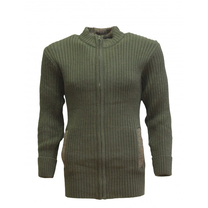 The Weaver Zip Front Cardigan