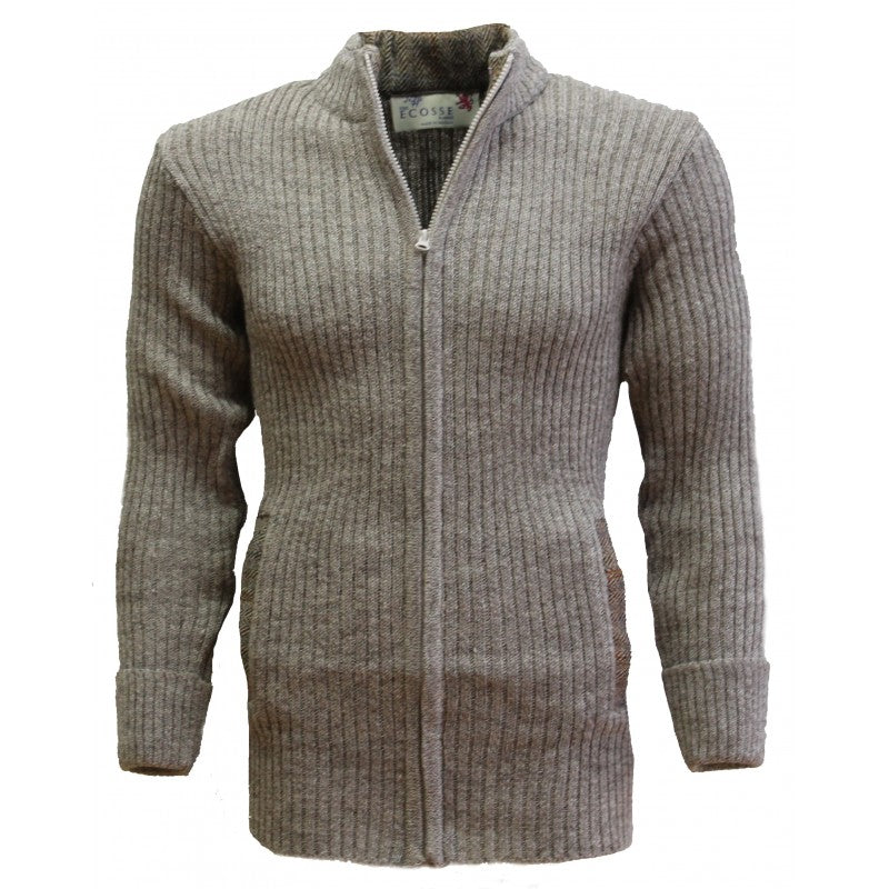 The Weaver Zip Front Cardigan