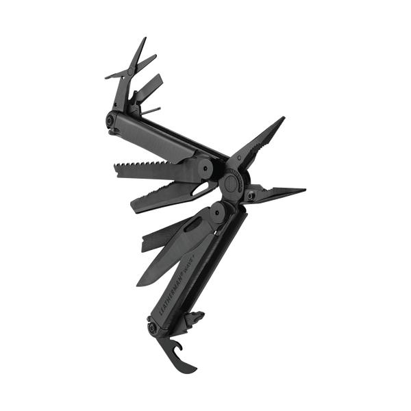 Leatherman Black Oxide Wave + Multi-Tool w/ Nylon Sheath