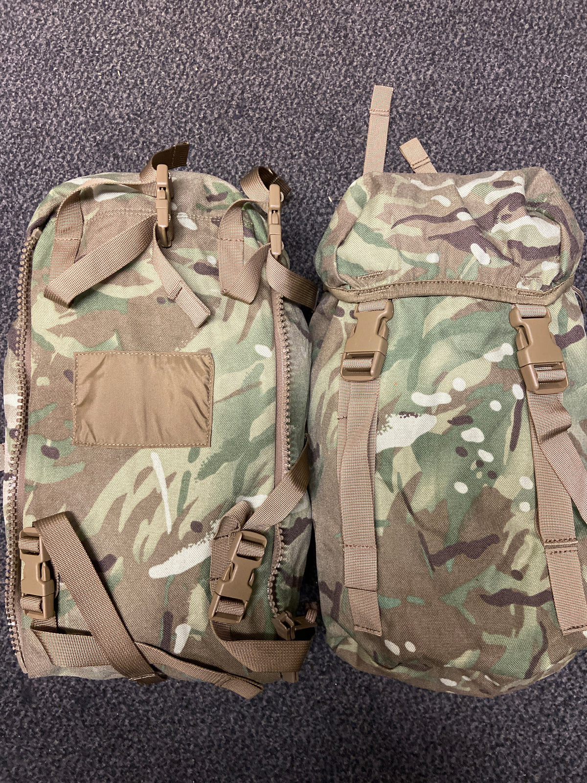 MTP Bergen  Side Pouches Brand New British Army Issue Karrimor