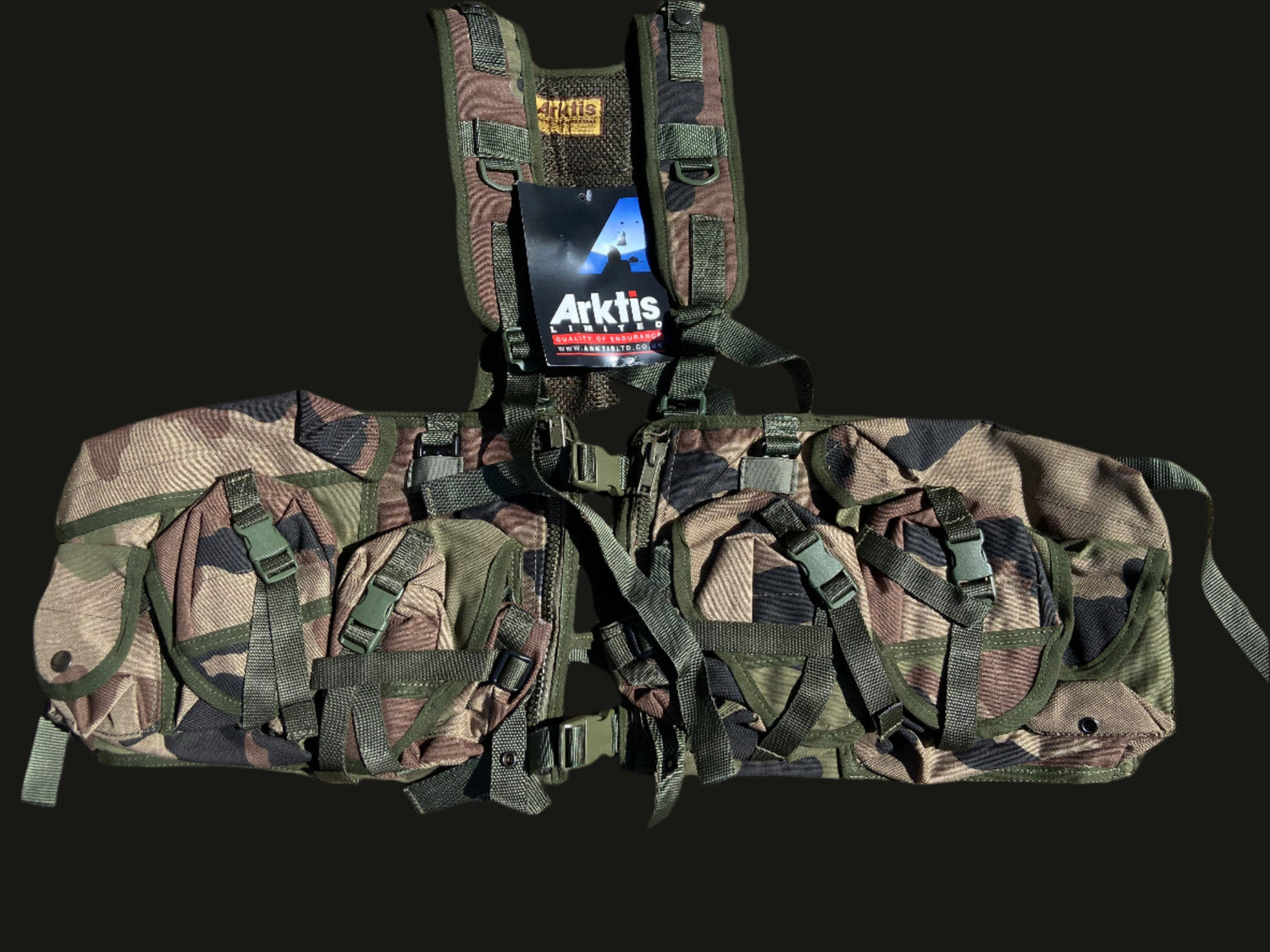 Arktis Noorloos Combat Load Carrying  Rig Brand New French Camouflage
