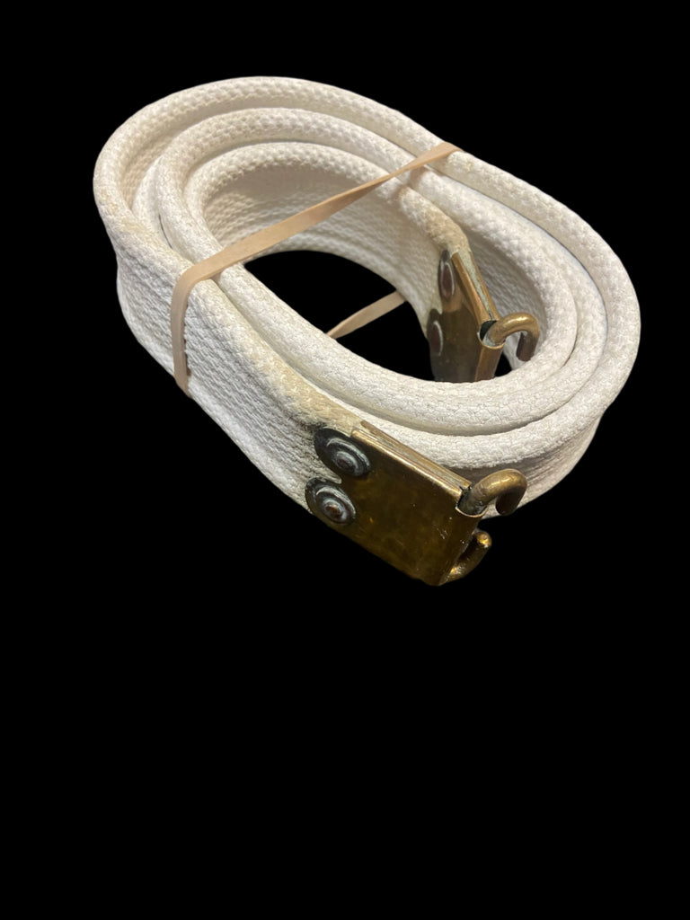 British Military 37 Pattern Rifle sling Blanco White